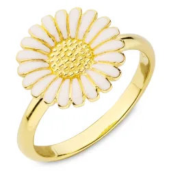Marguerite Ring aus vergoldetem Sterlingsilber - Matilda