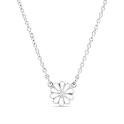 Marguerite Halskette aus Silber und Anhänger aus Silber - Maggie
