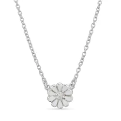 Marguerite Halskette aus Silber und Anhänger aus Silber - Maggie