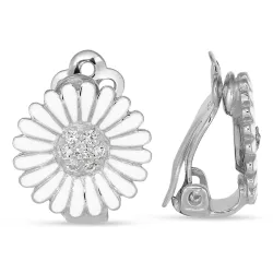 14 mm Marguerite Ohrringe in Silber - Matilda