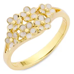 Marguerite Ring aus vergoldetem Sterlingsilber