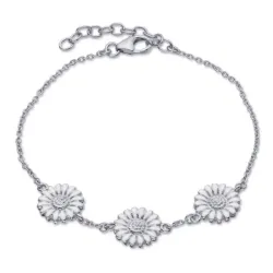 Marguerite Armband aus Silber - Matilda