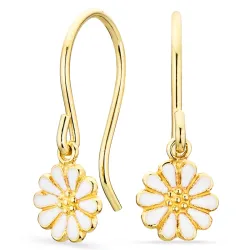 Marguerite Ohrringe in vergoldetem Silber - Maggie