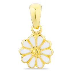 Marguerite Anhänger aus vergoldetem Sterlingsilber