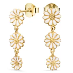 Marguerite Ohrringe in vergoldetem Silber - Maggie