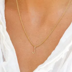 buchstab j Anhänger aus 8 Karat Gold - My Letter