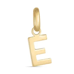 buchstab e Anhänger aus 8 Karat Gold - My Letter