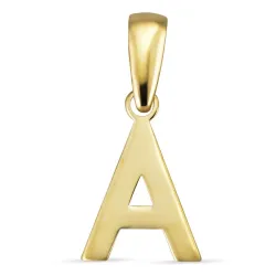 buchstab a Anhänger aus 8 Karat Gold