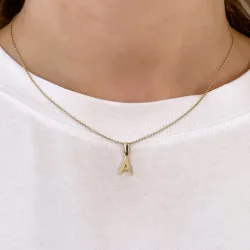 buchstab a Anhänger aus 8 Karat Gold