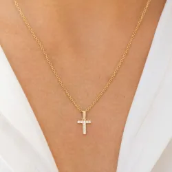 buchstab t Anhänger aus 8 Karat Gold - My Letter