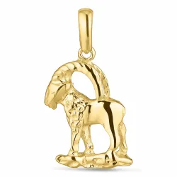 sternzeich steinbock Anhänger aus 8 Karat Gold