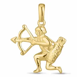 sternzeich schütze Anhänger aus 8 Karat Gold - Gold Collection