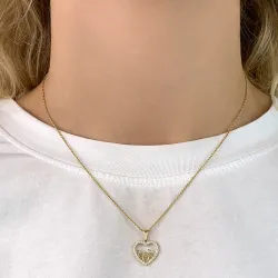 Herz Anhänger aus 8 Karat Gold - Gold Collection