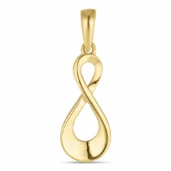 infinity Anhänger aus 8 Karat Gold - Gold Collection