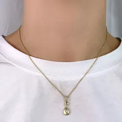 infinity Anhänger aus 8 Karat Gold - Gold Collection