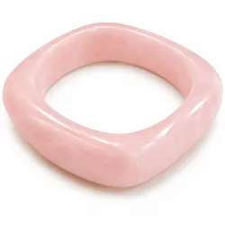rosa bangle aus Harz - AURA