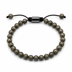Pyrit Armband aus elastisches