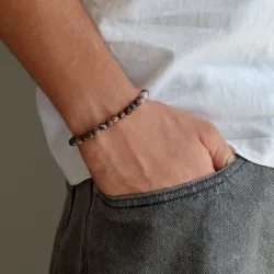 pietersit Armband aus Nylon mit verstellbarer Kordel