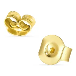 1 Paar Butterflys in vergoldetem Silber