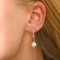 lange Rauchquarz Ohrringe in Silber - Loom Stones