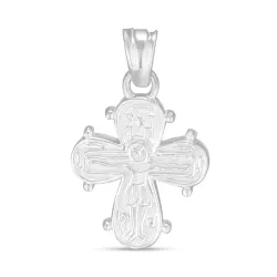 12,5 x 14,5 mm Dagmarkreuz Anhänger aus Silber - Amoré