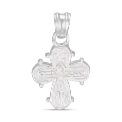 10,5 x 12,5 mm Dagmarkreuz Anhänger aus Silber - Amoré