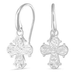 Dagmarkreuz Ohrringe in Silber - Amoré