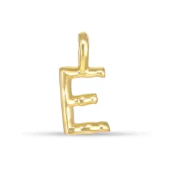 buchstab e Anhänger aus vergoldetem Sterlingsilber - My Letter