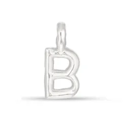 buchstab b Anhänger aus Silber - My Letter