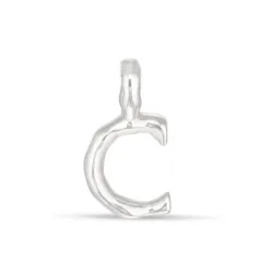buchstab c Anhänger aus Silber - My Letter