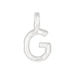 buchstab g Anhänger aus Silber - My Letter