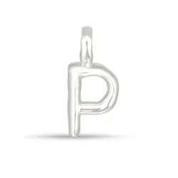 buchstab p Anhänger aus Silber - My Letter