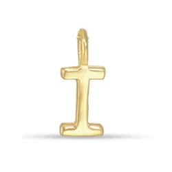 buchstab i Anhänger aus vergoldetem Sterlingsilber - My Letter