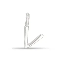 buchstab v Anhänger aus Silber - My Letter