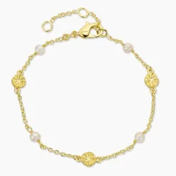 Armband aus vergoldetes Messing - Eliné