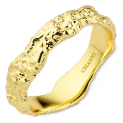 Ring aus vergoldetes Messing