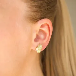 Ohrringe in vergoldetes Messing - Eliné