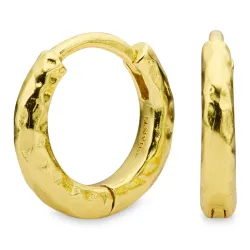 14 mm Kreole in vergoldetes Messing - Eliné