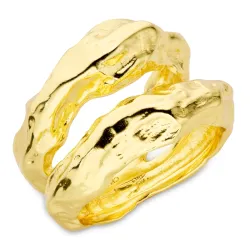 Ring aus vergoldetes Messing - Eliné