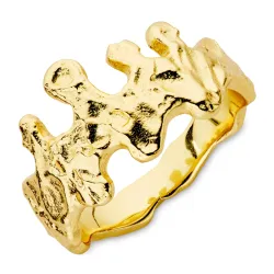 Ring aus vergoldetes Messing - Eliné