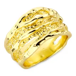 Ring aus vergoldetes Messing - Eliné