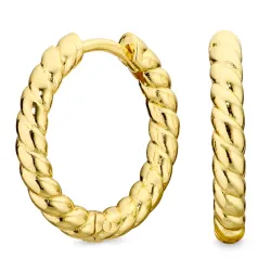 Kreole in vergoldetes Messing - Eliné