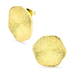 Ohrringe in vergoldetes Messing - Eliné