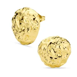 Ohrringe in vergoldetes Messing - Eliné