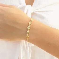 Armband aus vergoldetes Messing - Eliné