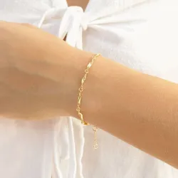 Armband aus vergoldetes Messing - Eliné