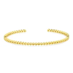 Blumen Armband aus vergoldetes Messing - Eliné