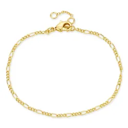 Armband aus vergoldetes Messing  x 2,1 mm  - Eliné