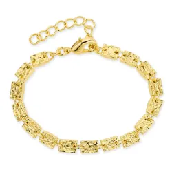 Armband aus vergoldetes Messing - Eliné