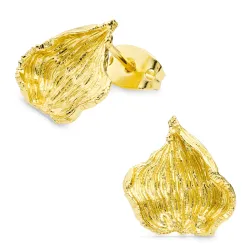 Ohrringe in vergoldetes Messing - Eliné